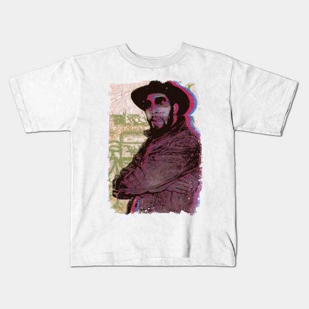 DJ Kool Herc Kids T-Shirt by HAPPY TRIP PRESS